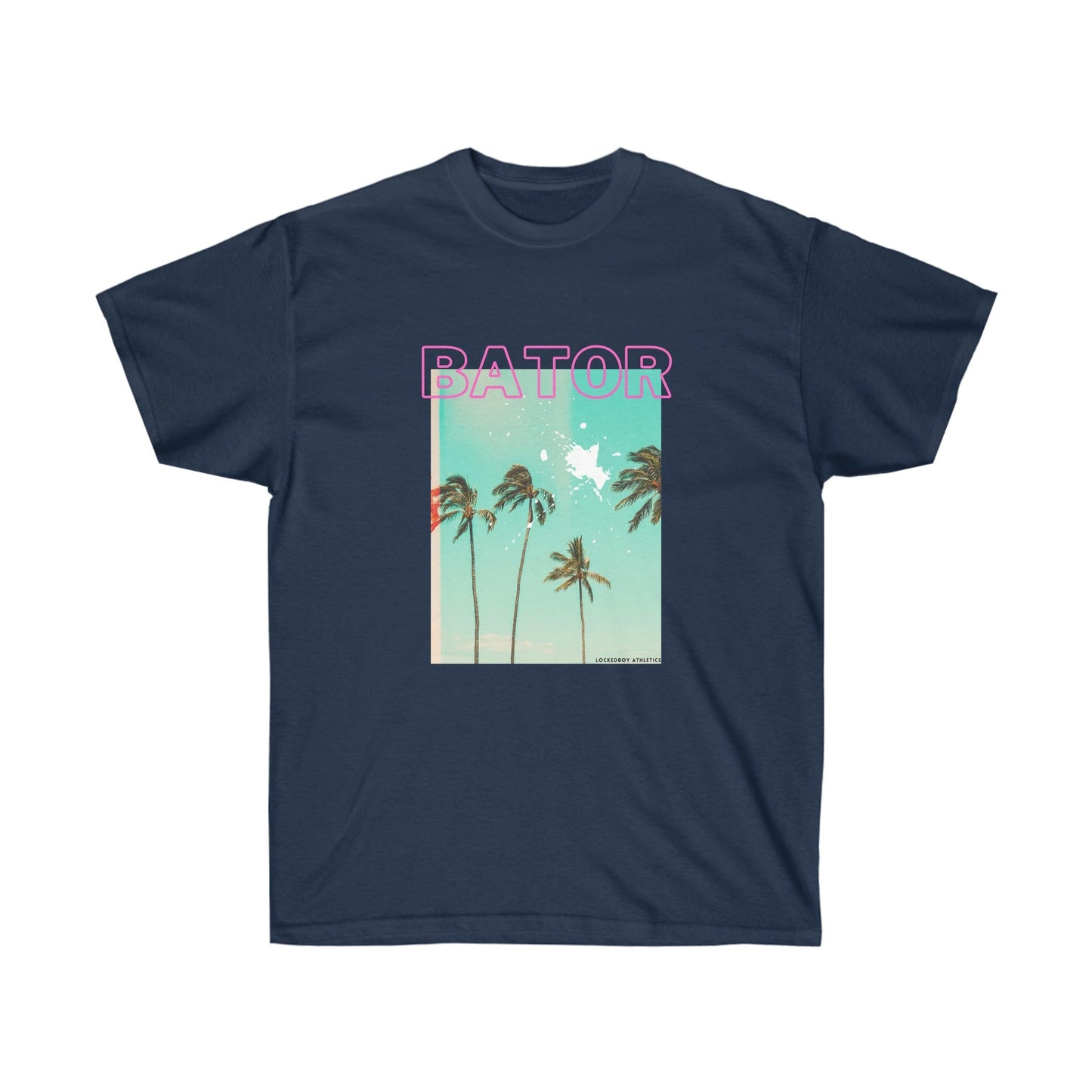 T-Shirt Navy / S Bator Palm LEATHERDADDY BATOR