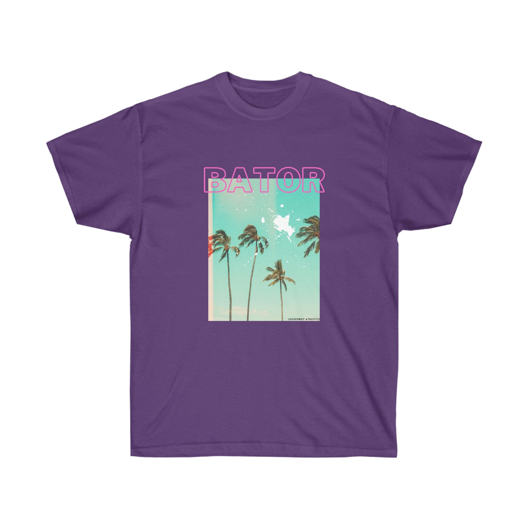T-Shirt Purple / S Bator Palm LEATHERDADDY BATOR