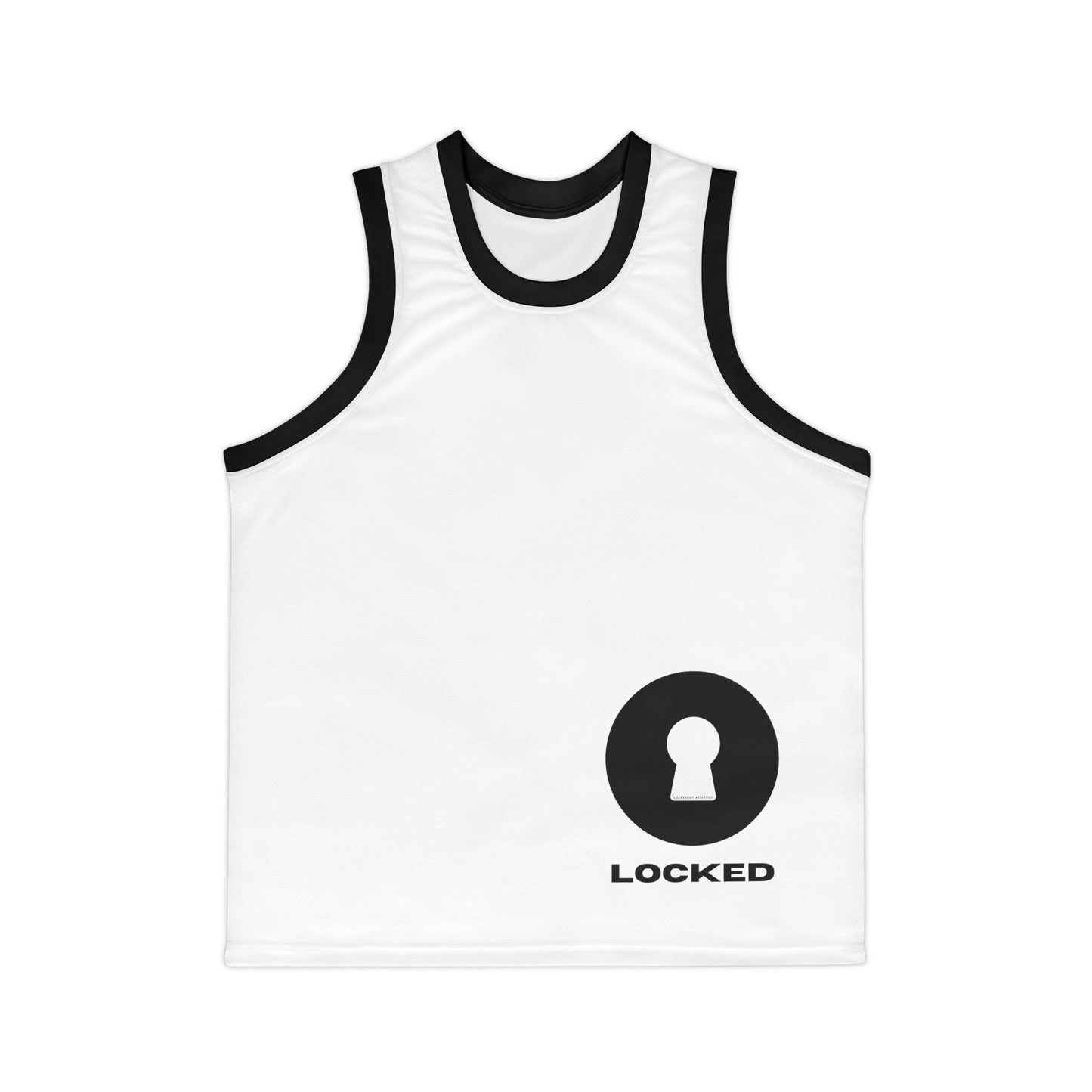 Tank Top L / Black rib LockedBoy Basketball Jersey LEATHERDADDY BATOR